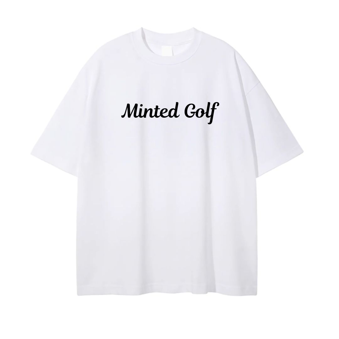 Minted Golf Cursive T-Shirt – Minted Golf, image size:1080x1080